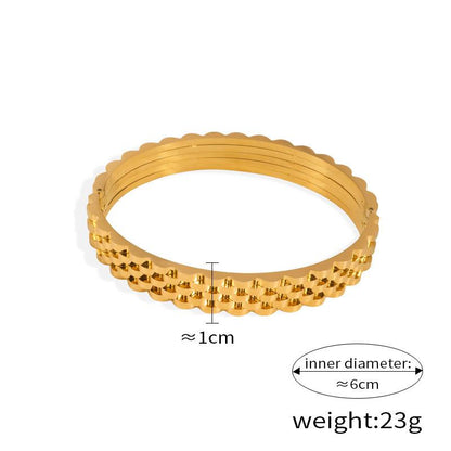 14K GOLD Light Luxury Versatile High-End Bracelet