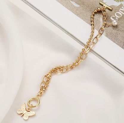 14K Gold Chain Link Bracelet